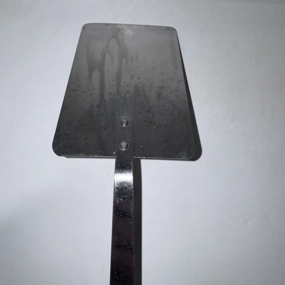 Vintage Robinson Knife Co Spatula Turner Stainless Steel Wood Handle 12
